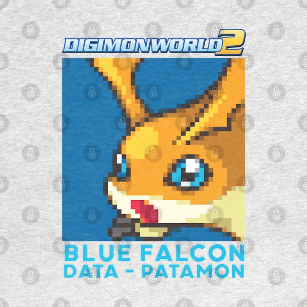 digimon world 2 blue falcon patamon by DeeMON